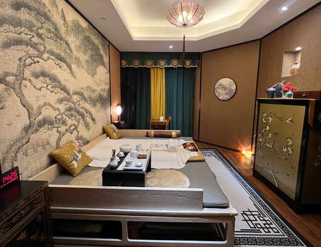 西安临潼足疗减压会所环境展示（二）一种真挚的艺术生活态度